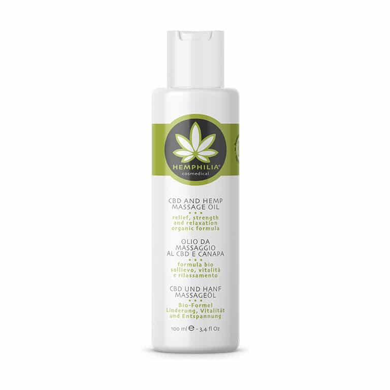 Hemphilia økologisk Cbd   Hemp Massage Oil  100ml