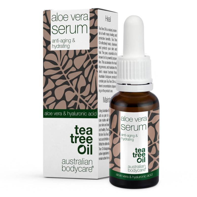 Aloe Vera Anti-Age Serum med Hyaluronsyre og Tea Tree Oil