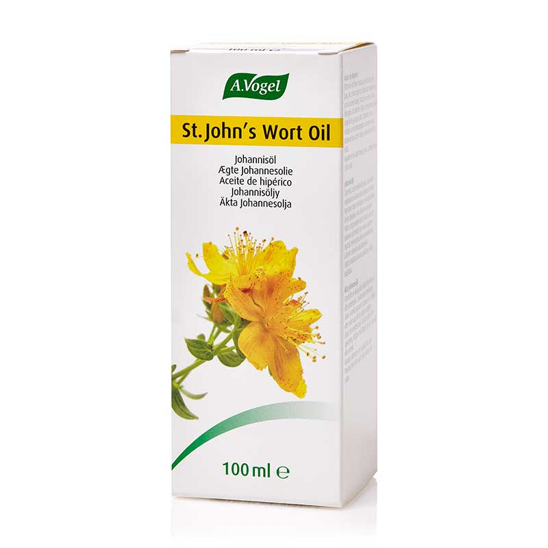 A. Vogel Johannesolie 100 ml - Naturlig hudpleje