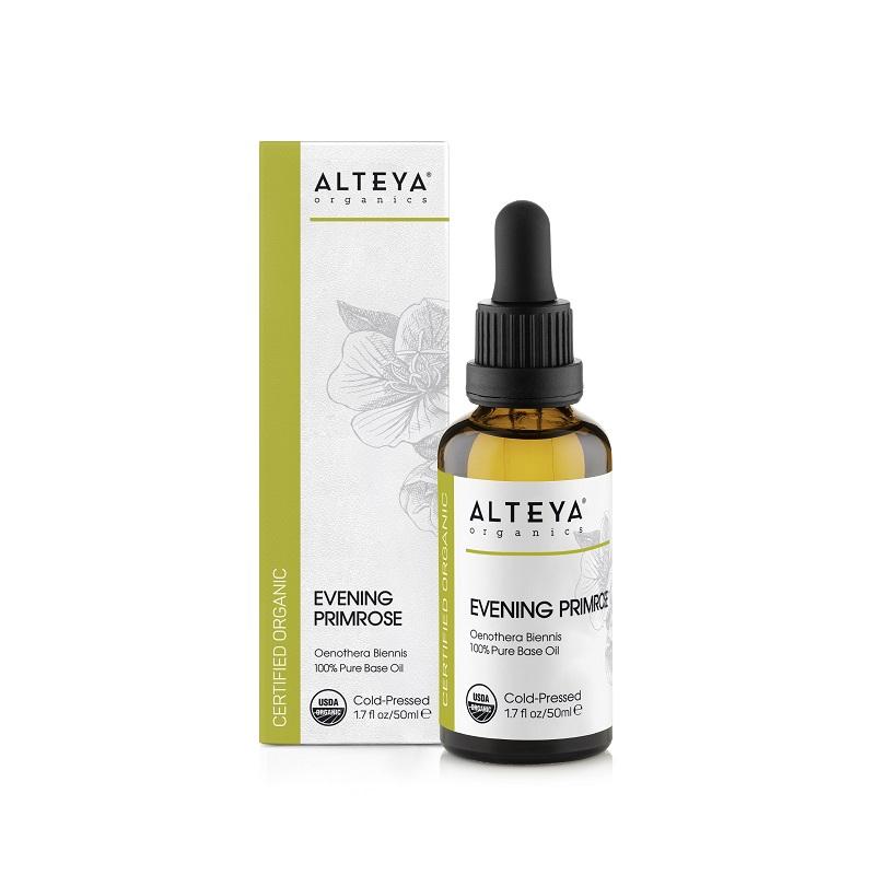 Alteya Organics Økologisk Aftenprimrose Olie - Naturlig Skønhed