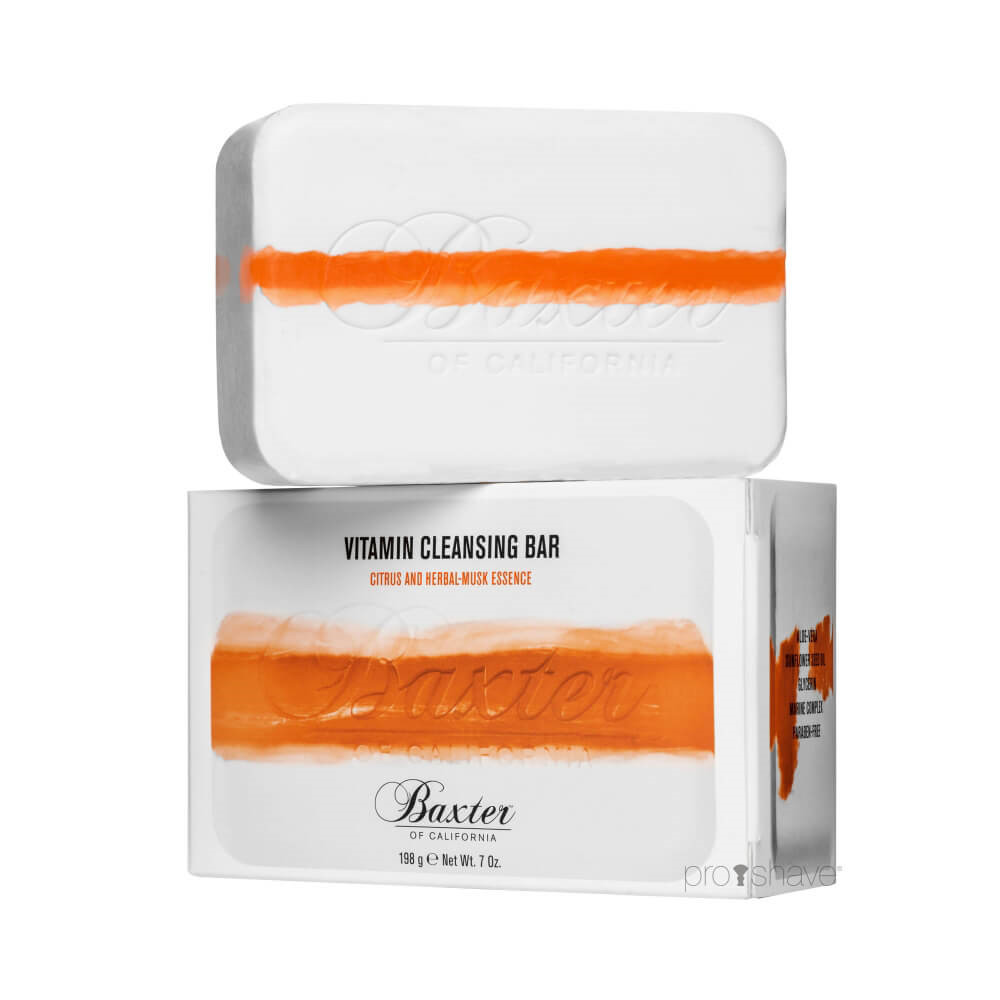 Baxter Of California Vitamin Rense Sæbe Bar - Citrus & Musk