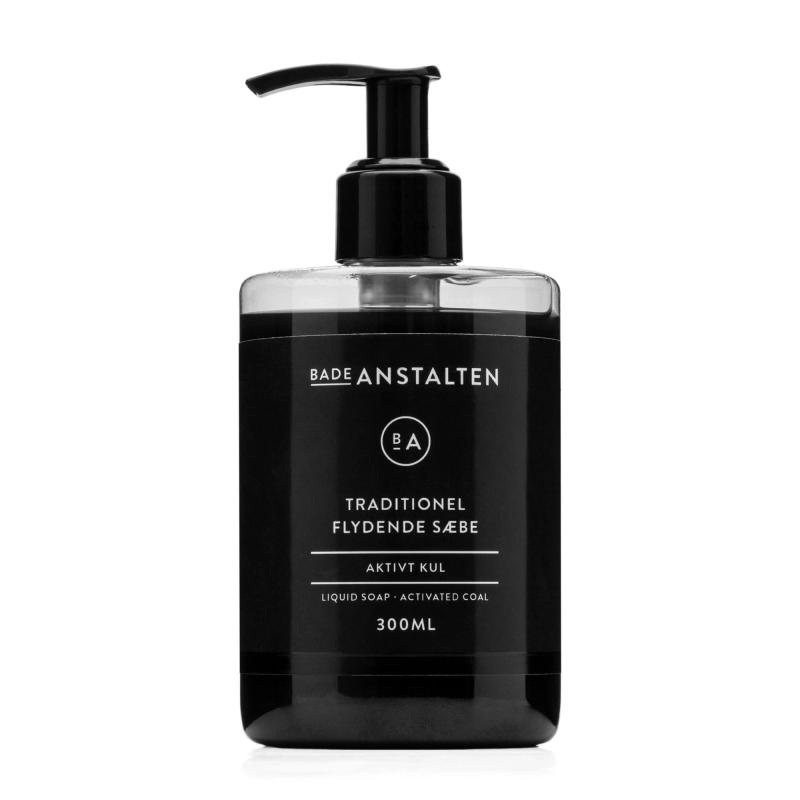 Badeanstalten Flydende Sæbe   Aktiv Kul 300 Ml