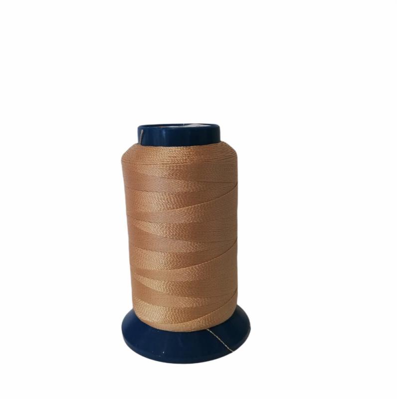 Beige Tråd til Extensions - Ideel til Clip-On og Weft