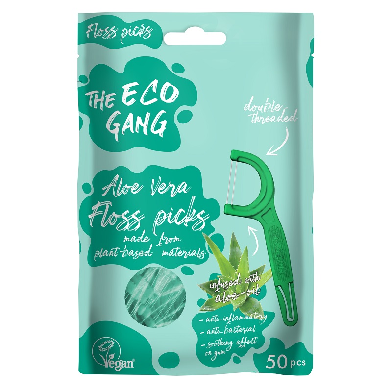 Eco Gang Tandtrådsbøjler med Aloe Vera - Sund Mundhygiejne