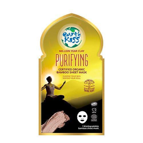Ansigtsmaske Million Year Clay Facial Bamboo Sheet Mask   17 Gram