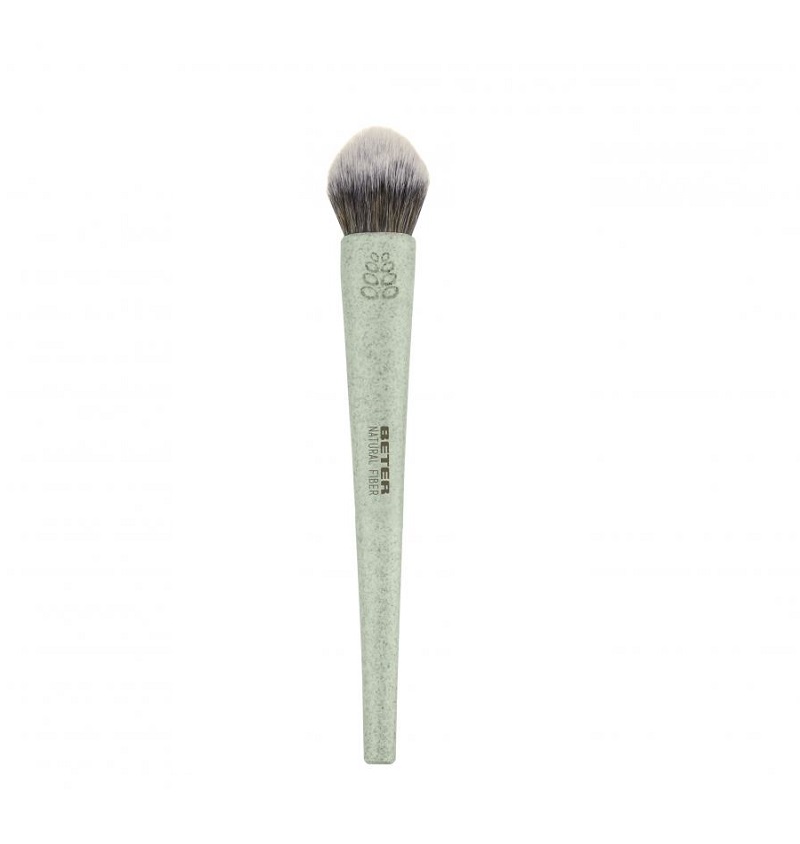 Beter Natural Fiber   Makeup Rouge Børste   Mintgrøn