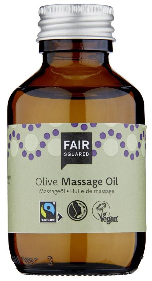 Fair Squared Økologisk Olive Massageolie - Naturlig Pleje