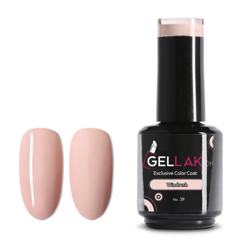 Beige Gel Neglelak 15 Ml - Holdbar og Vegansk