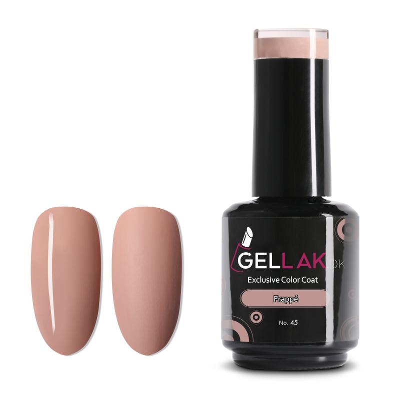 Beige Gel Neglelak 15 ml - Holdbar og Vegansk Neglelak