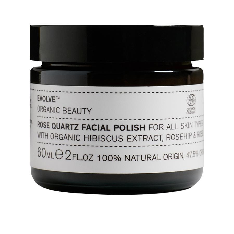 Evolve Rose Quartz Ansigtsscrub 60ml - Skønhed i Pink