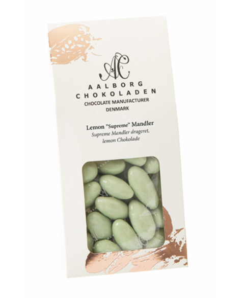 Aalborgchokolade med Citronmandler 90g - Lækre Snacks