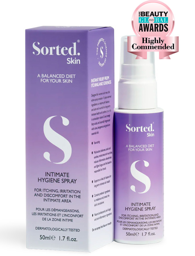 Beroligende Intim Spray fra Sorted Skin - 50ml
