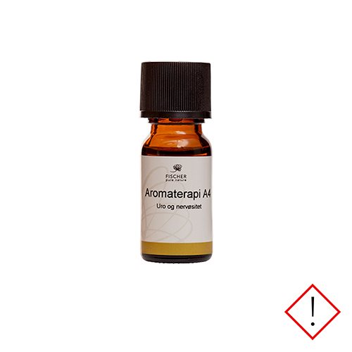 A4 Uro Nervøsitet Aromaterapi Duftolie fra Fischer Pure Nature