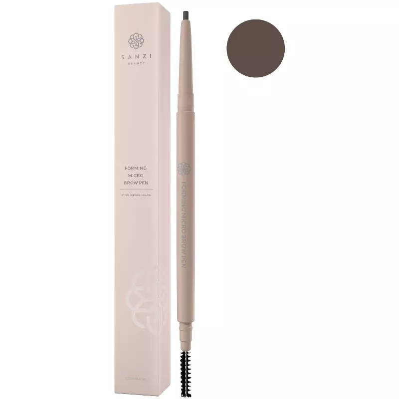 Sanzi Beauty Forming Micro Brow Pen   Medium Brown