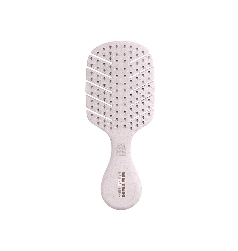 Beter Natural Fiber   Detangling Hårbørste Mini   Lyngfarvet