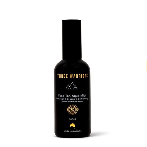 Three Warriors Face Tan Aqua Mist   100 Ml