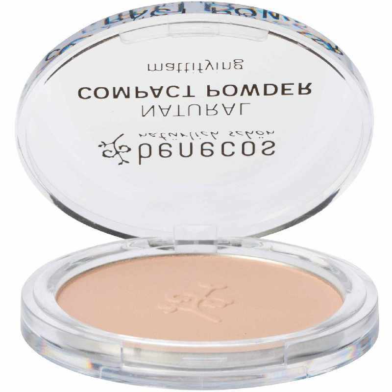 Benecos Natural Compact Powder Mattifying 9 Gr    Sand