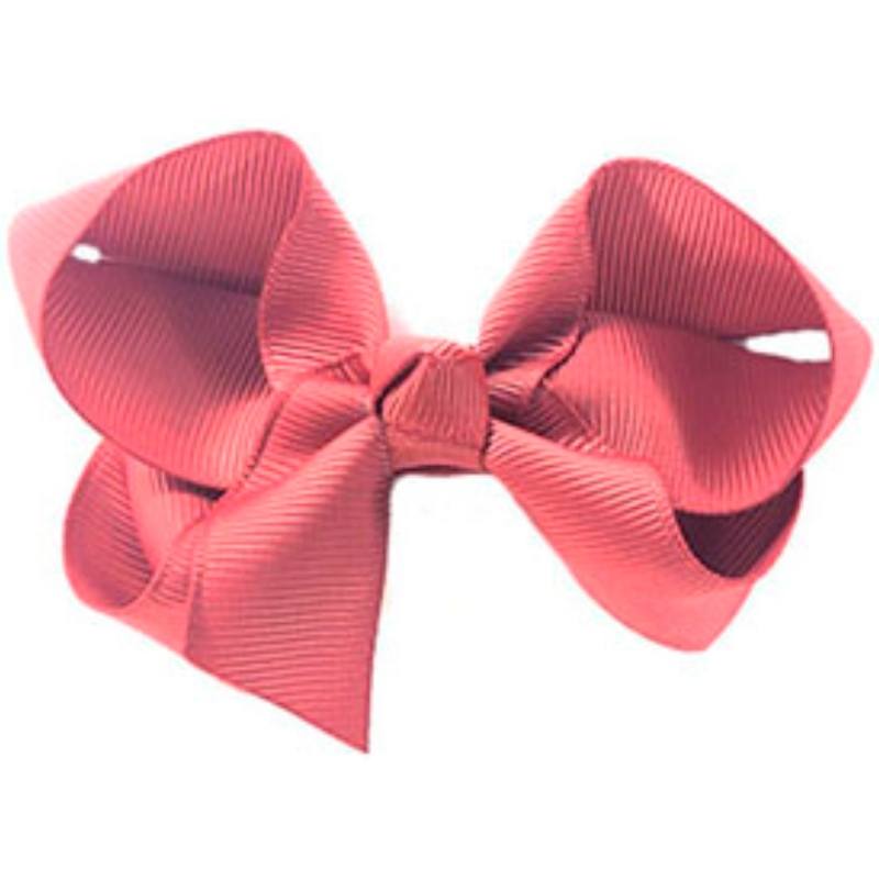 By Stær Bow 8 Cm   Dusty Berry