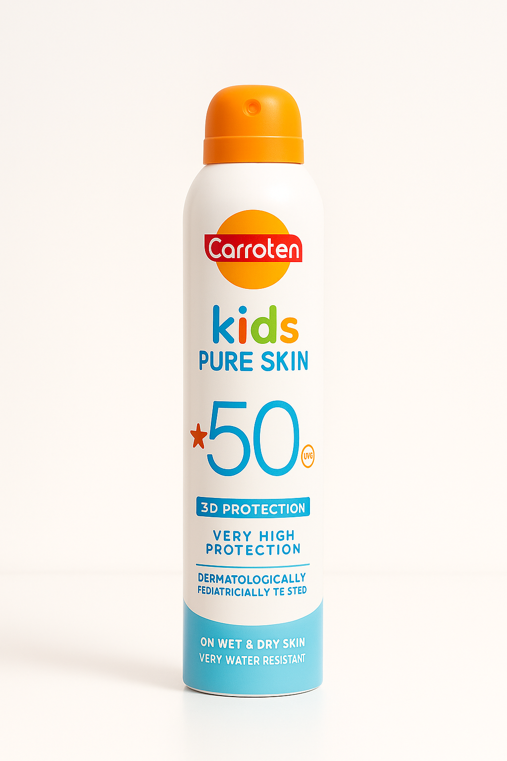 Carroten Carroten Kids Wet Skin Suncare Invisible Body Spray Spf 50