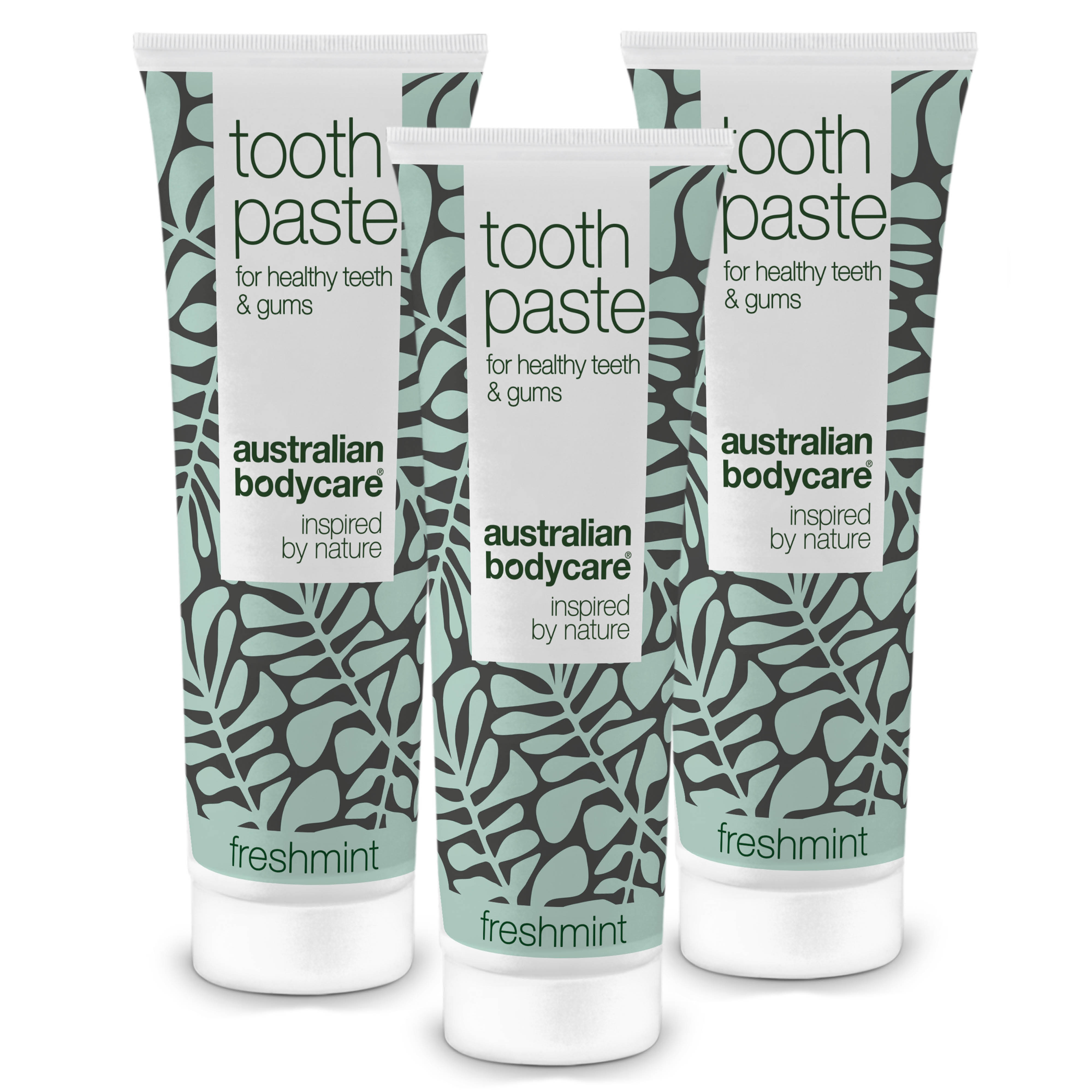 3 Stk  Tea Tree Oil Tandpasta Freshmint ?  Til Daglig Pleje Ved Paradentose  Svamp Og Tandkødsbetændelse   3 Stk