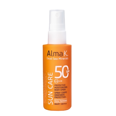 Alma K Sun Care Protective Moisturizing Body Spray Spf 50  60 Ml